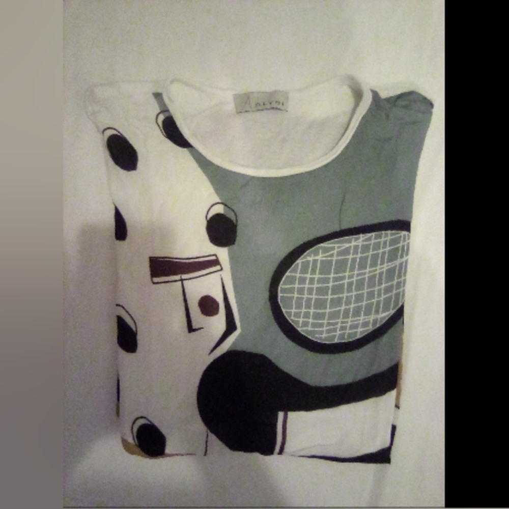"ALYSI" BLOUSE (T-SHIRT),ITALY - Picture 4 of 5